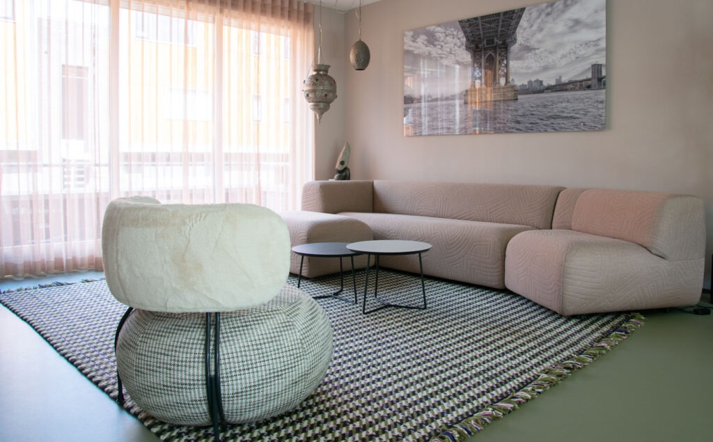 Een spel van kleur en structuur