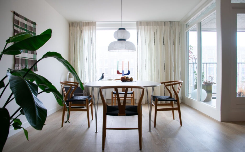Modern interieur met Scandinavische invloeden